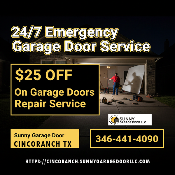 Sunny Garage Door Cinco Ranch TX